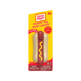 Oscar Mayer Squishi Hot Dog Toy