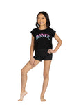 Dance Ombre Crop Tee