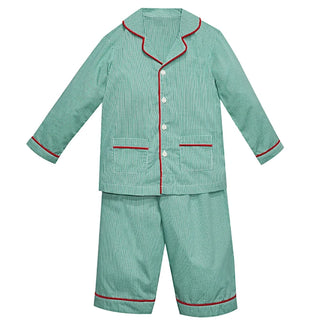 Green Landry Pajama Set