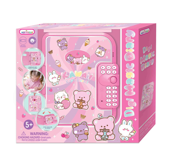 Hot Focus Digi Magic Diary - Critters