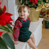 Bailey Boys Red Tartan Plaid Shirt