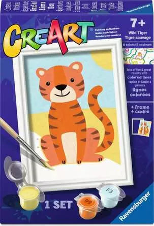 Ravensburger Paint by Numbers CreArt Kit - Wild Tiger