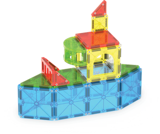 110Pc Magna-Tiles City Center