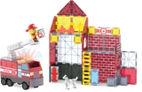 50pc Magna Tiles Fire Station