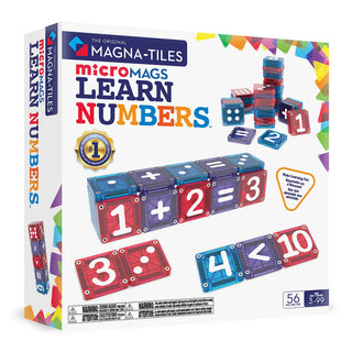 Magna-tiles Learn Numbers 56 PC Set