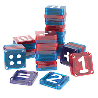 Magna-tiles Learn Numbers 56 PC Set