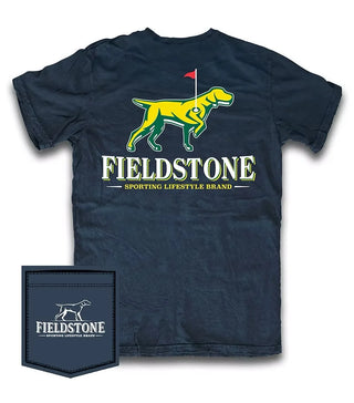 Fieldstone Youth Logo Pin- Navy