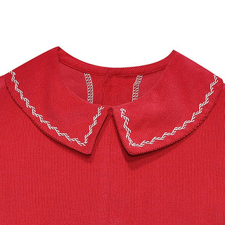 Red Madison Short Set