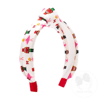 Wee Ones Nutcracker Christmas Knot Headband, additional view