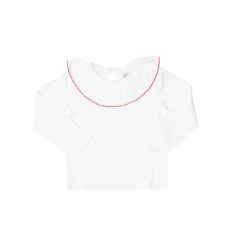 The Oaks Larrison White W/ Red Shirt