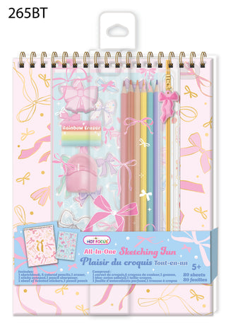 Hot Focus Sketching Fun - Bowtiful