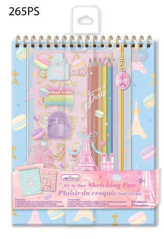Hot Focus Sketching Fun - Paris