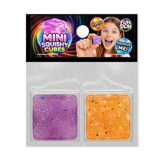 Fun Doh Mini Squishy Cube 2-Packs