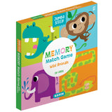 Memory Match Game - Wild Animals