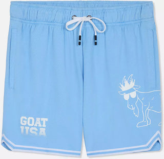 GOAT USA Big Goat Carolina Blue Mesh Shorts