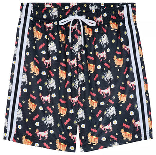 GOAT USA Breakfast AOP Mesh Shorts