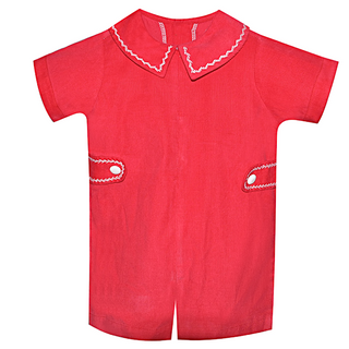 Red Williams Romper