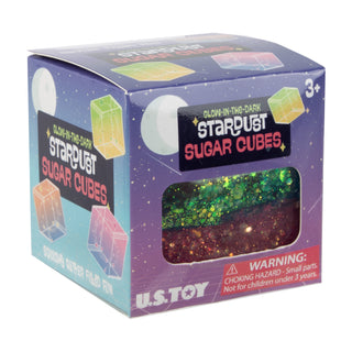 GID Stardust Sugar Cube squishy toy