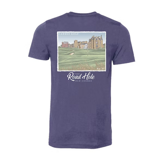 Youth Caddie St Andrews Stamp  - Denim