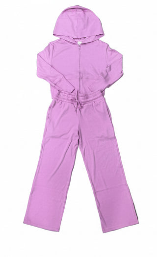 Chalk Pink Athletic Hoodie and Pant Set