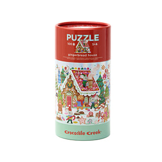 Crocodile Creek 100Pc Puzzle - Gingerbread House
