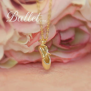 Ballet Slipper Necklace