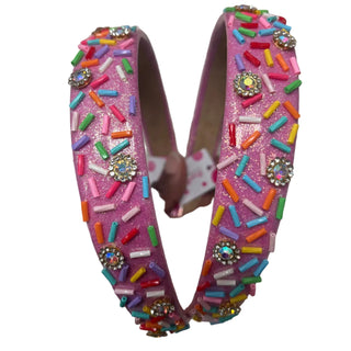Bari Lynn Padded Sprinkle Jeweled Galaxy Headband