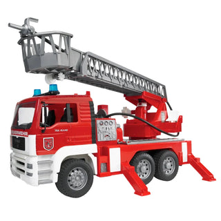Bruder MAN TGA Fire Engine w/ Ladder Water Pump & Light/Sound Module