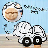 Doodleface Eraseable Crayon Board Cement Mixer