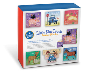 The Little Blue Truck Puzzle Blocks