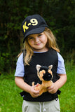 K9 Unit Police Costume Set (Vest/Hat/Plush Puppy)