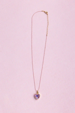 Great Pretenders Boutique Chic Lilac Love Necklace