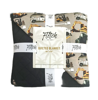 Core Collection- Work Hard Play Hard Quilted Blanket