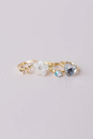 Great Pretenders Boutique Chic 4Pc Sassy Ring Set