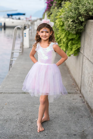 Super Duper Tutu/Cape/Mask Set - Rose Gold/Lilac