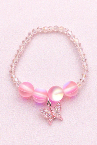 Great Pretenders Boutique Chic Holo Pink Crystal Bracelet