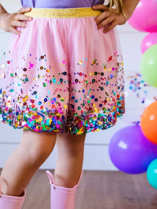 Sweet Wink Pink Confetti Tutu