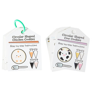 Little Chefs Cookie Decorating Cards & Cutters