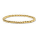 Gold Round Bead Bracelet 4MM