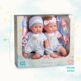 Berenguer Boutique 15" Soft Body Twin Baby Dolls