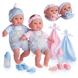 Berenguer Boutique 15" Soft Body Twin Baby Dolls