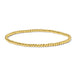 Gold Round Bead Bracelet 3MM