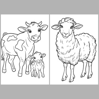 Farm Friends XXL Coloring Book