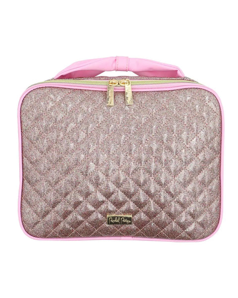 Packed Party Rose Gold Glitter Party Insulated Lunchbox