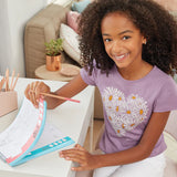 Blooming Vibes Fashion Design Sketchbook