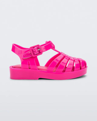 Mini Melissa Possession Baby Shoes - Bright Pink