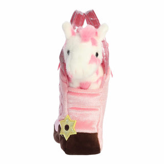 Aurora Fancy Pals 7.5" Giddyup Boot Pink