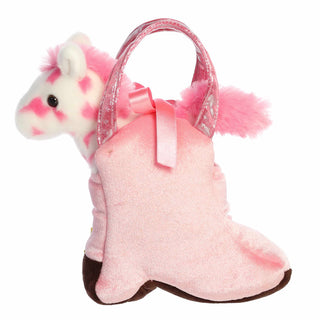 Aurora Fancy Pals 7.5" Giddyup Boot Pink