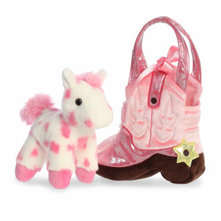 Aurora Fancy Pals 7.5" Giddyup Boot Pink