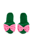 Shiraleah Noelle Slippers Green
